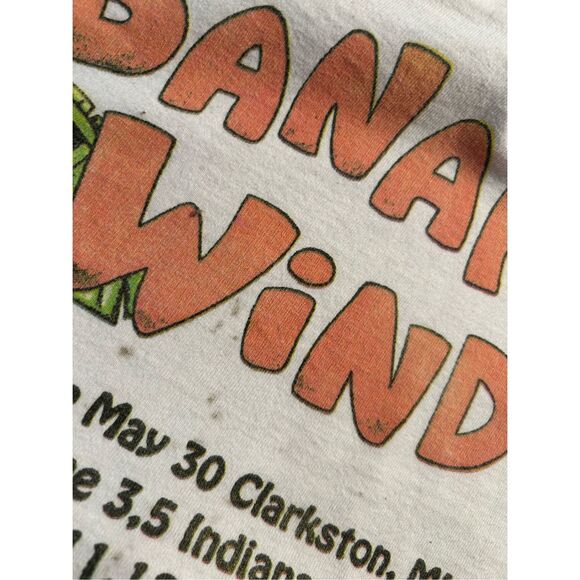 Jimmy Buffet 1996 Band tshirt USA Banana Wind Tour (some discoloration) - Picture 13 of 13